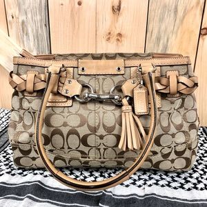 Tan Coach Bag